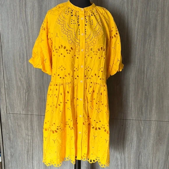 Anthropologie  Tallulah Eyelet dress - Picture 2 of 16